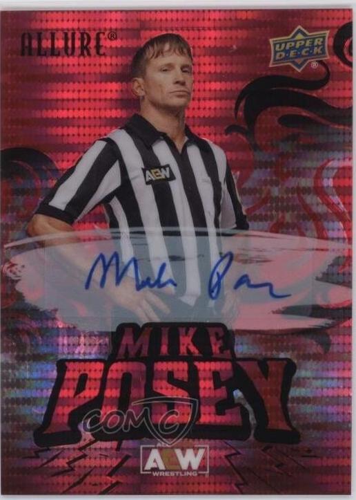 Mike Posey [SP Red Autograph] #118
