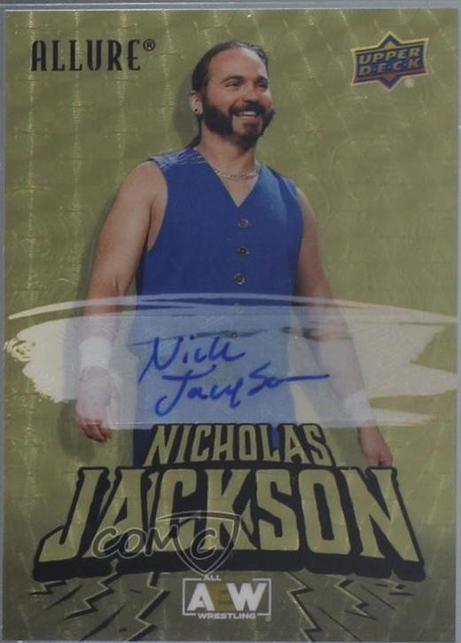 Nicholas Jackson [Golden Treasures Red Autograph] #59