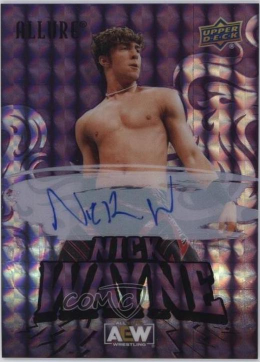 Nick Wayne [Purple Diamond Red Autograph] #33