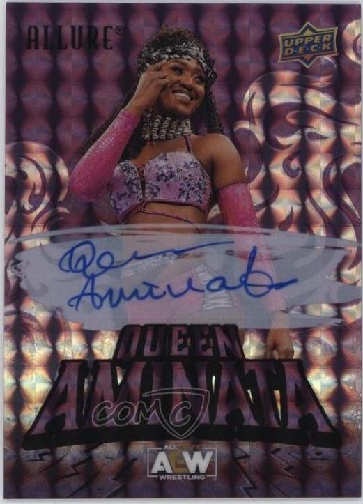 Queen Aminata [Purple Diamond Red Autograph] #91
