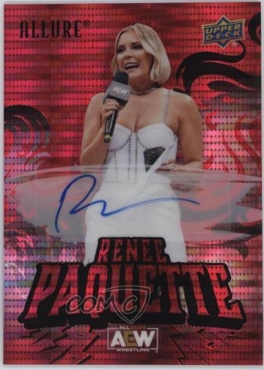 Renee Paquette [SP Red Autograph] #112