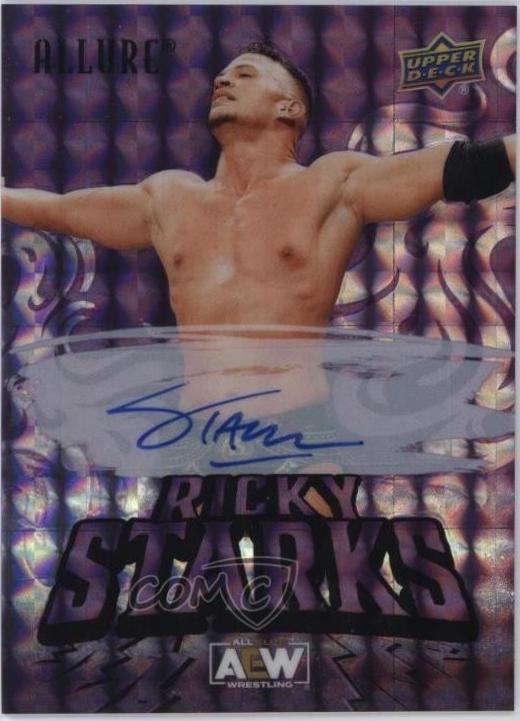 Ricky Starks [Purple Diamond Red Autograph] #68