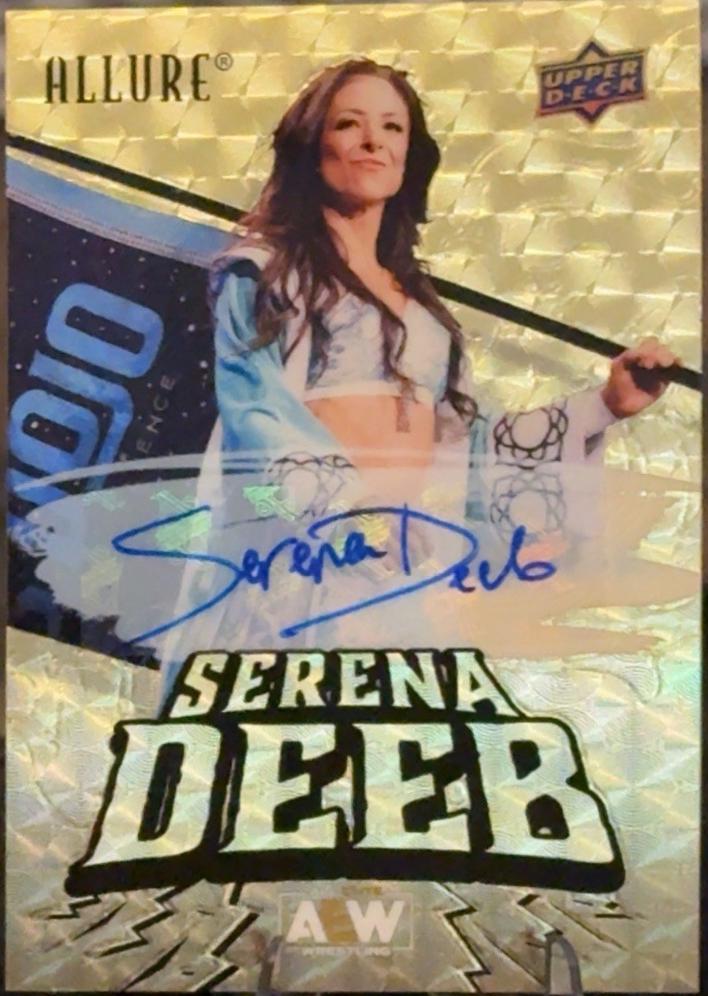 Serena Deeb [Golden Treasures Red Autograph] #75
