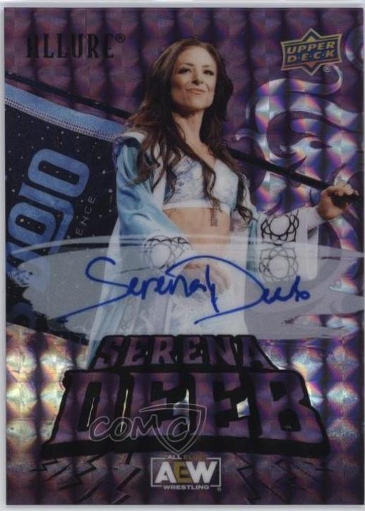 Serena Deeb [Purple Diamond Red Autograph] #75