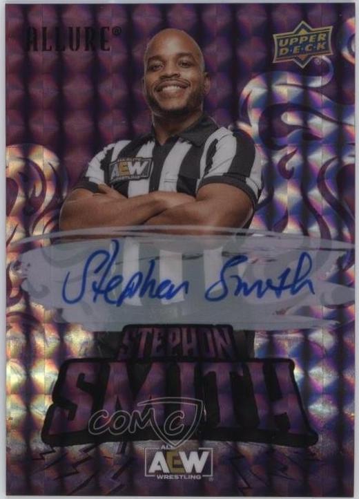 Stephon Smith [Purple Diamond SP Red Autograph] #120
