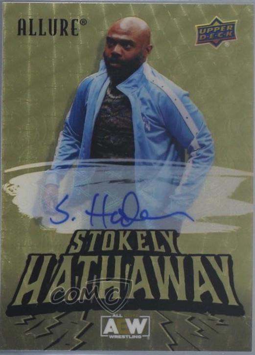 Stokely Hathaway [Golden Treasures Red Autograph] #78