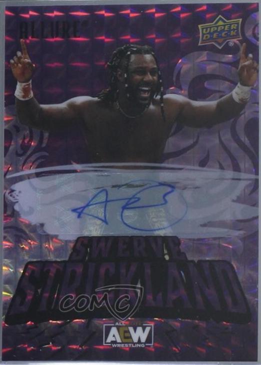 Swerve Strickland [Purple Diamond Red Autograph] #79