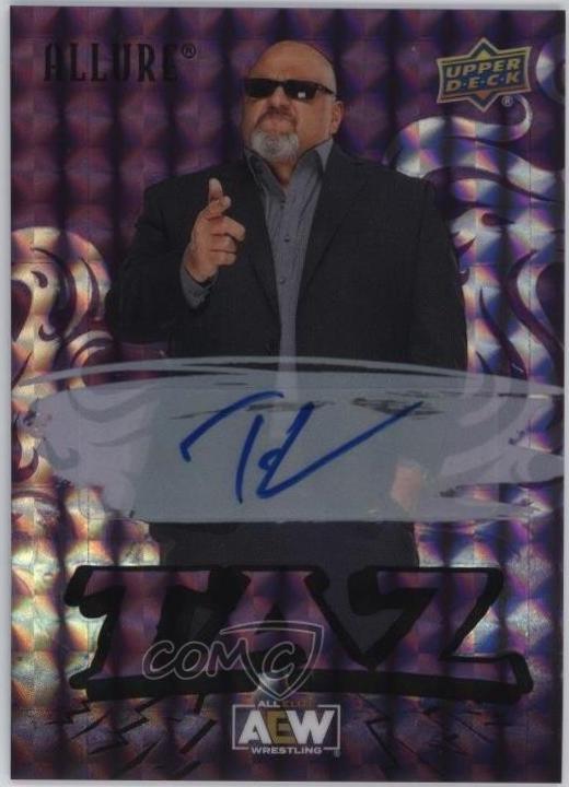 Taz [Purple Diamond SP Red Autograph] #113