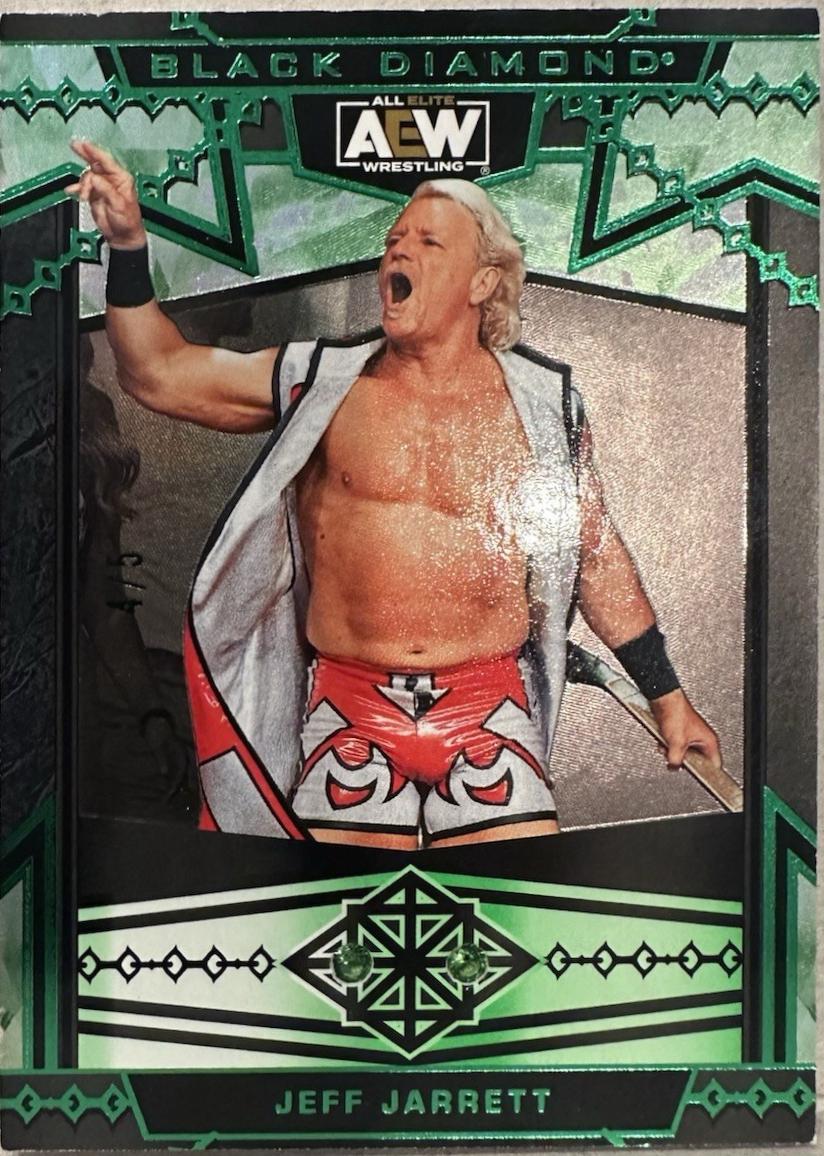Jeff Jarrett [Emerald Diamond Relic] #64