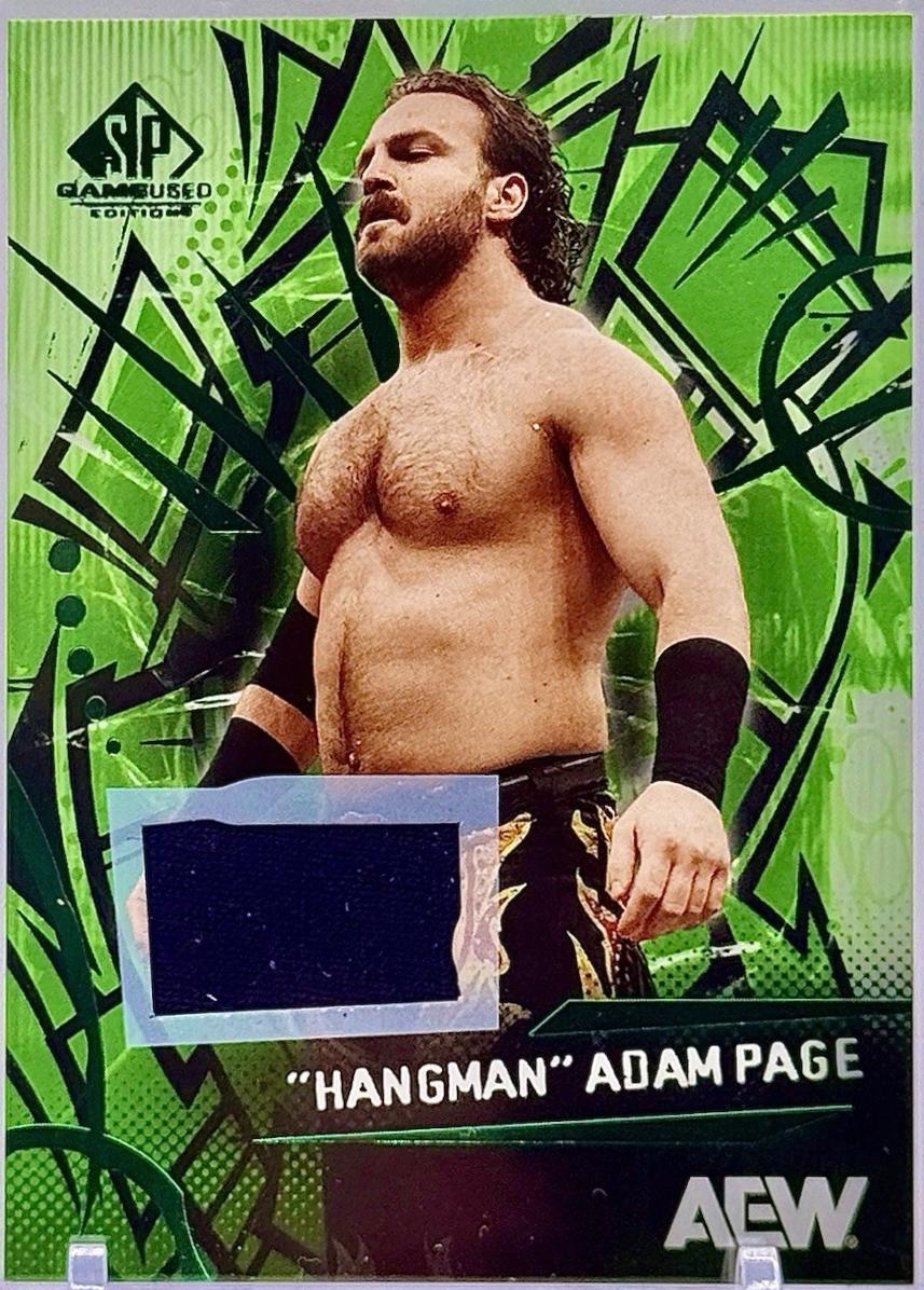 "Hangman" Adam Page [Green Memorabilia] #3