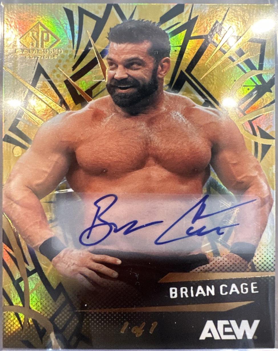 Brian Cage [Gold Autograph] #54