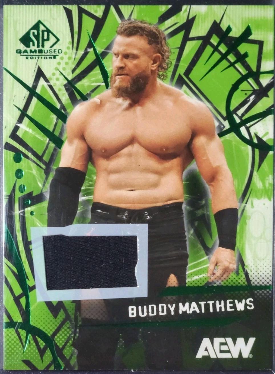 Buddy Matthews [Green Memorabilia] #70