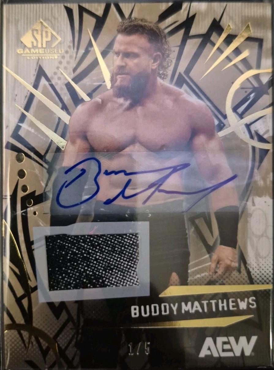 Buddy Matthews [Memorabilia Autograph] #70