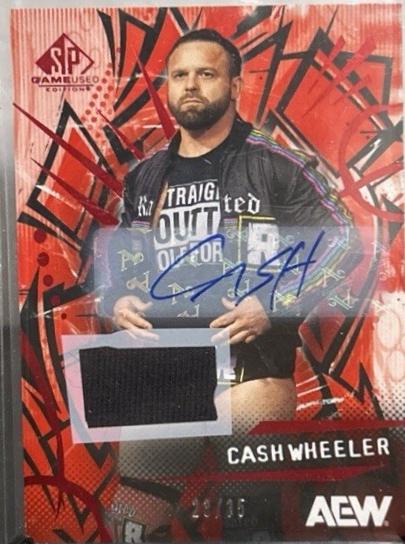 Cash Wheeler [Red Memorabilia Autograph] #66