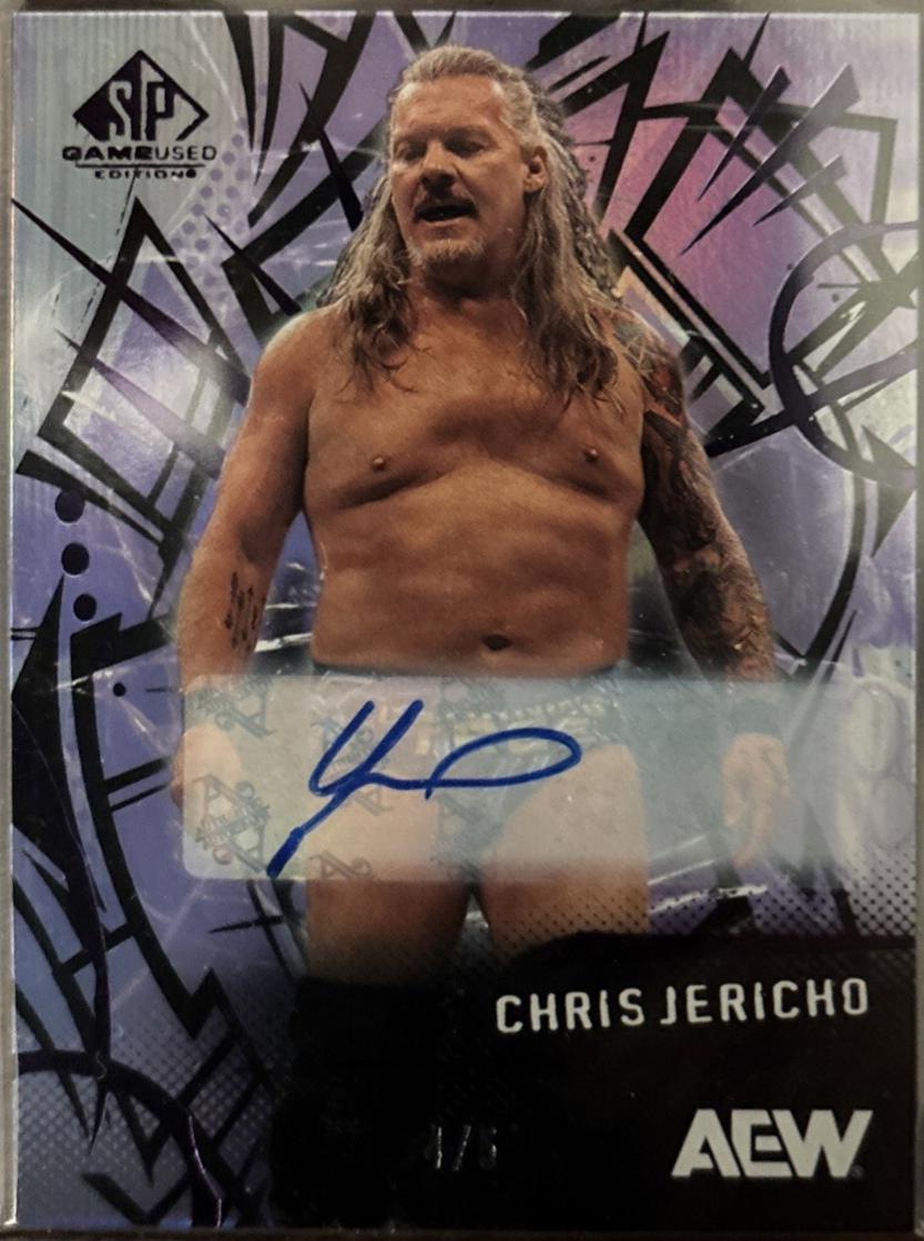 Chris Jericho [Purple Autograph] #15