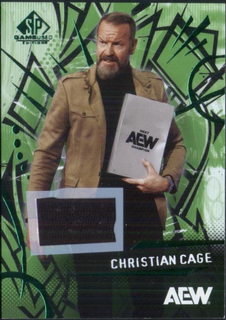 Christian Cage [Green Memorabilia] #6