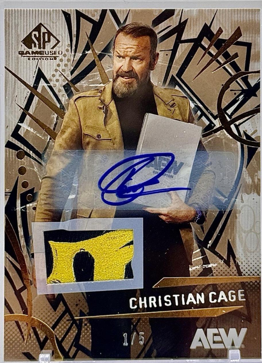 Christian Cage [Memorabilia Autograph] #6