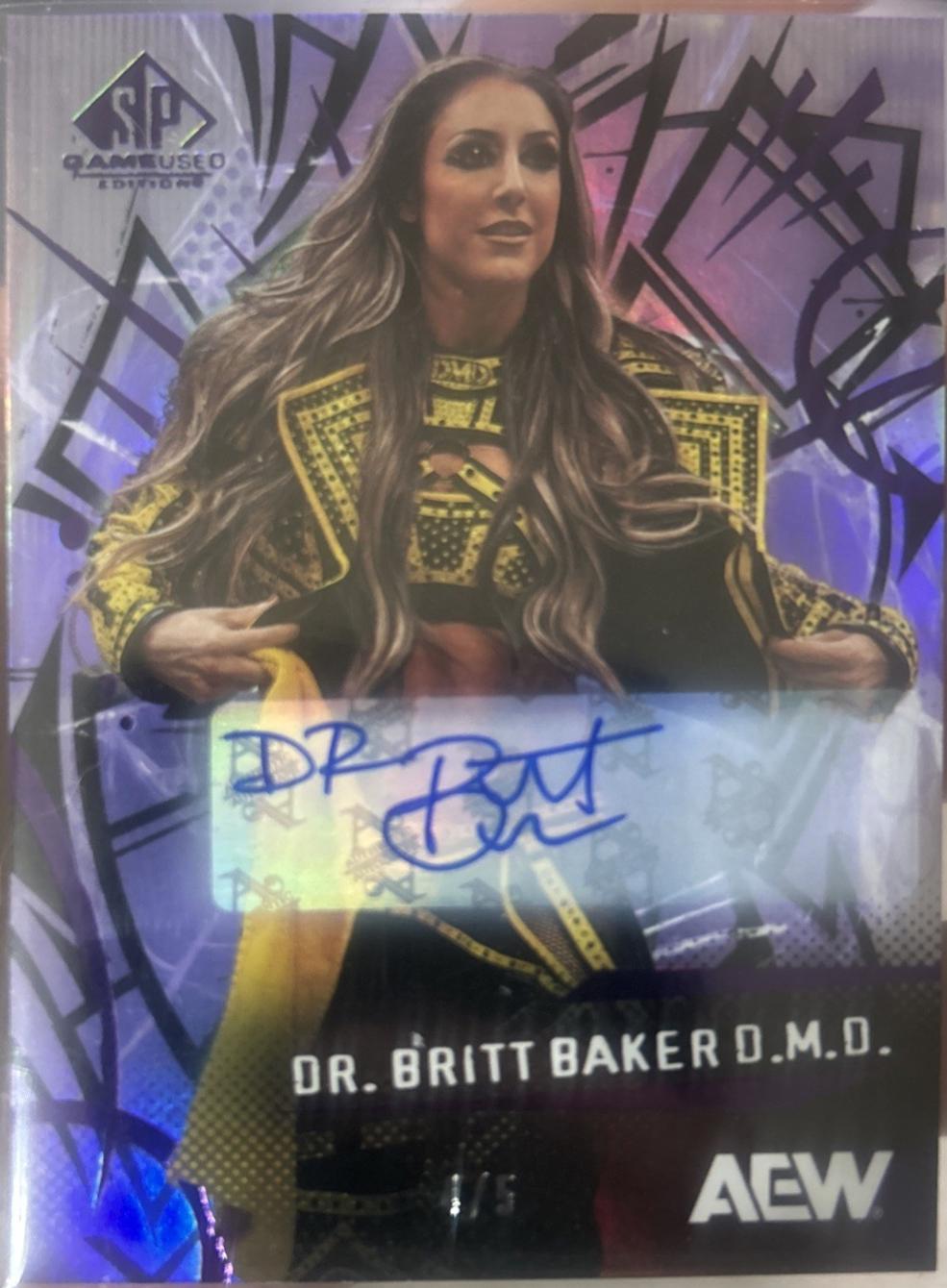 Dr. Britt Baker D.M.D. [Autograph] #16