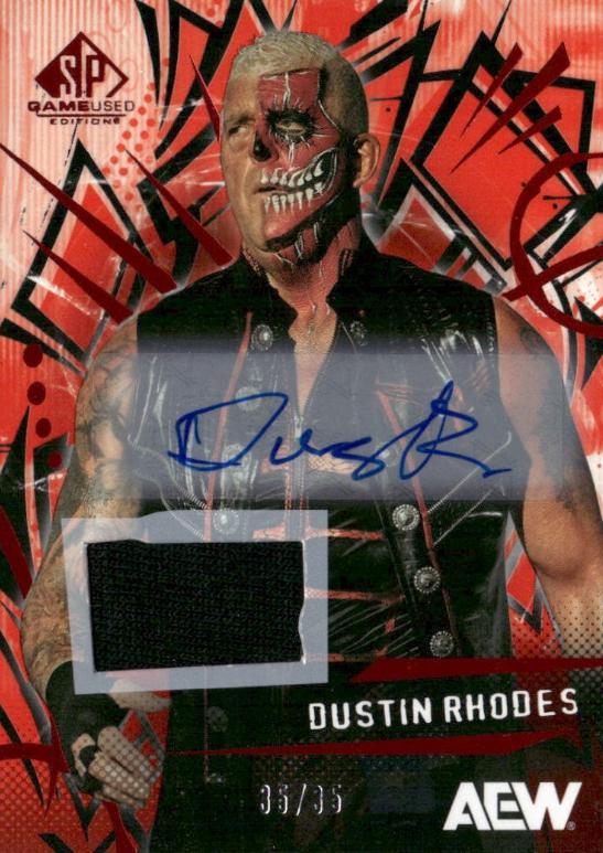 Dustin Rhodes [Red Memorabilia Autograph] #2