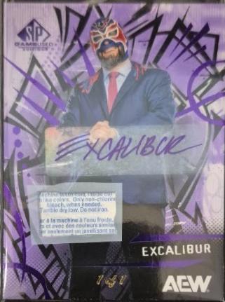 Excalibur [Purple Tag Memorabilia Autograph] #38
