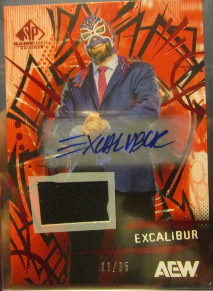 Excalibur [Red Memorabilia Autograph] #38