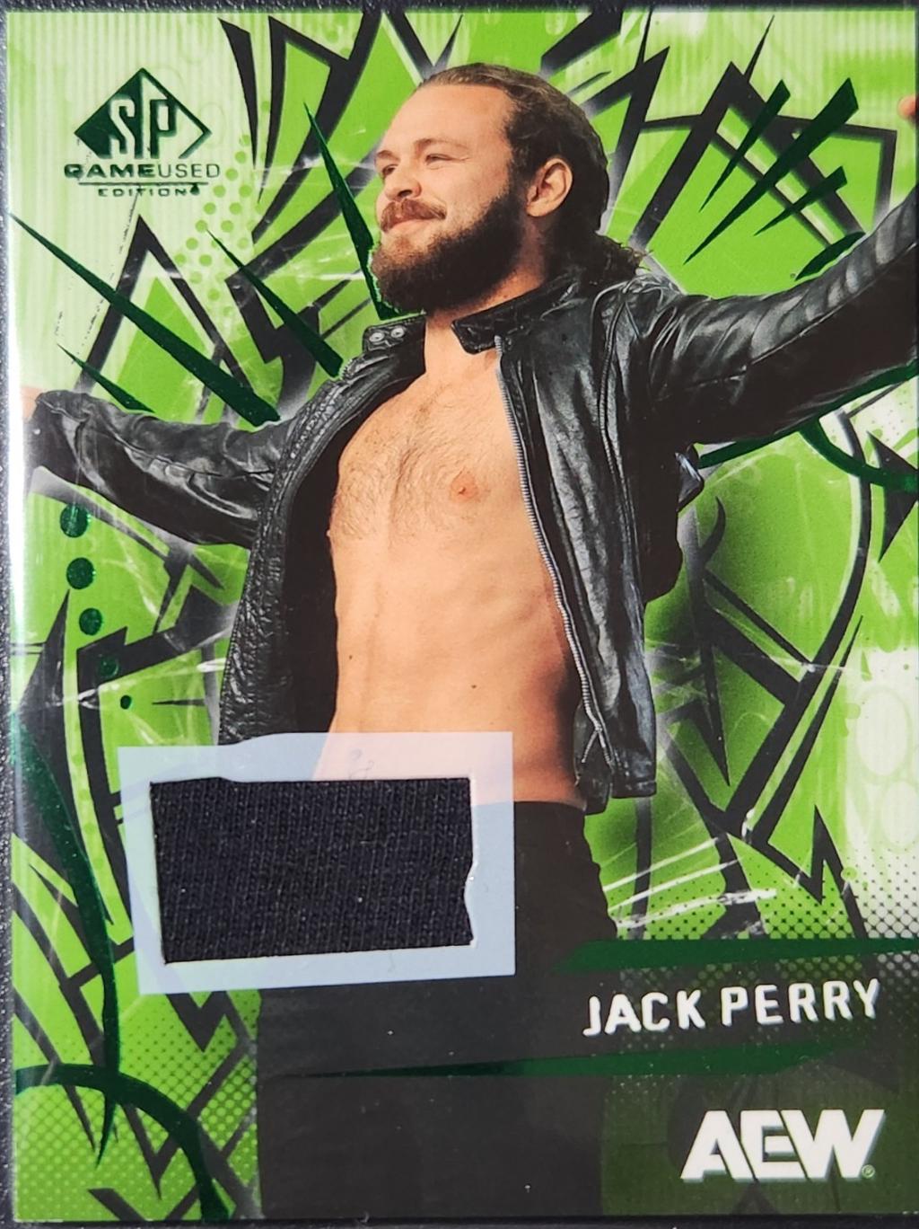 Jack Perry [Green Memorabilia] #17