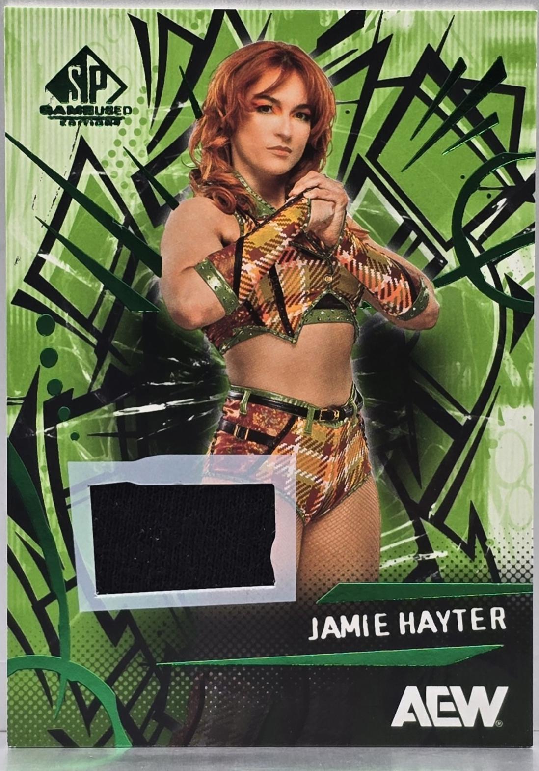 Jamie Hayter [Green Memorabilia] #36