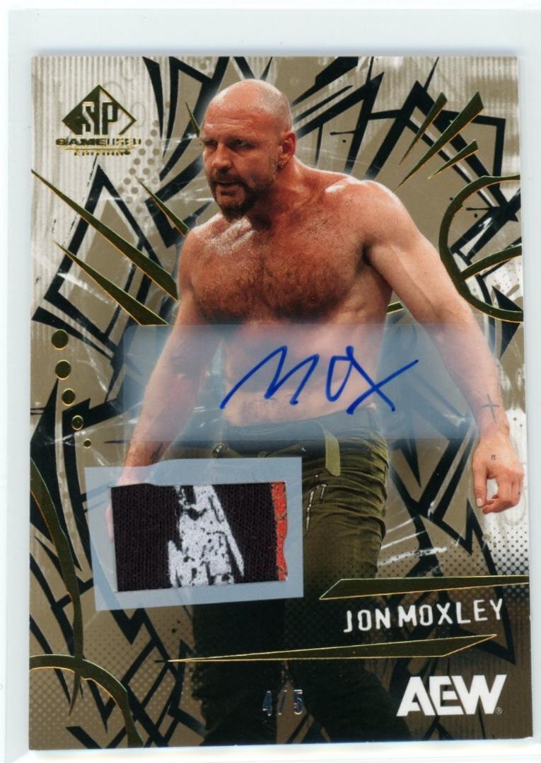 Jon Moxley [Gold Memorabilia Autograph] #62
