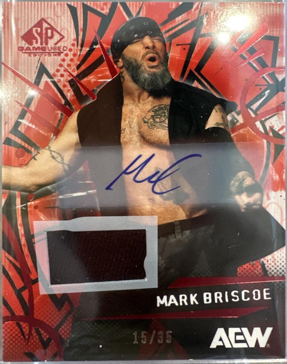 Mark Briscoe [Red Memorabilia Autograph] #39