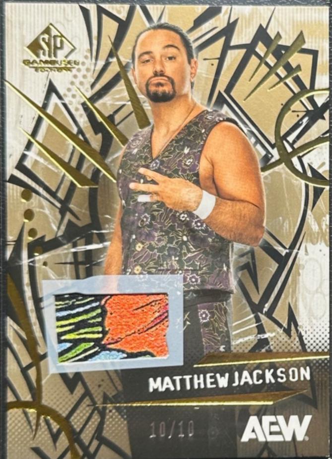 Matthew Jackson [Gold Memorabilia] #24