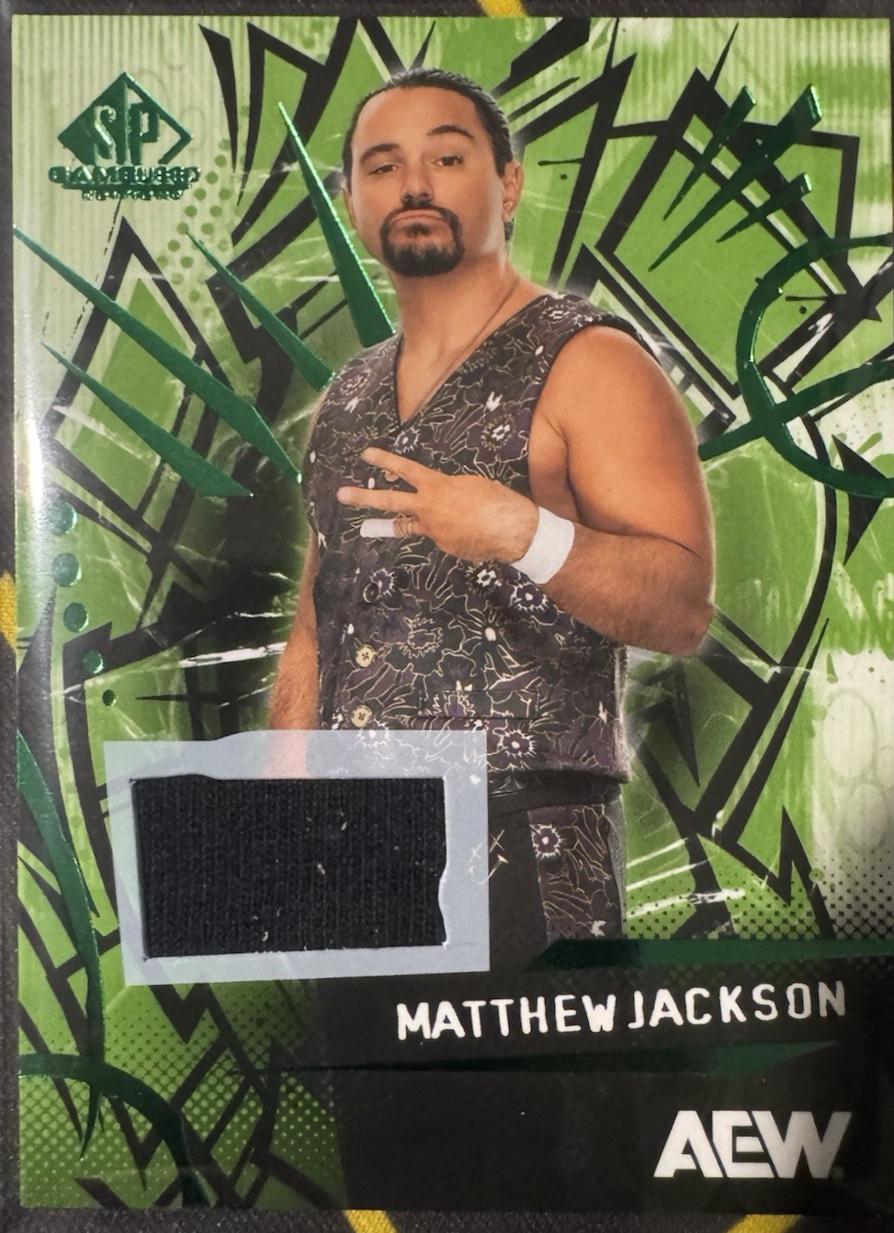 Matthew Jackson [Green Memorabilia] #24