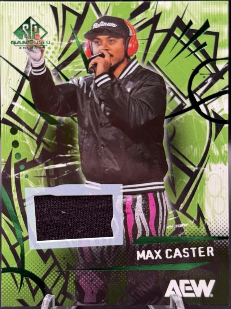 Max Caster [Green Memorabilia] #47