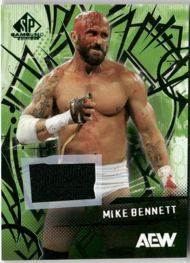 Mike Bennett [Green Memorabilia] #64