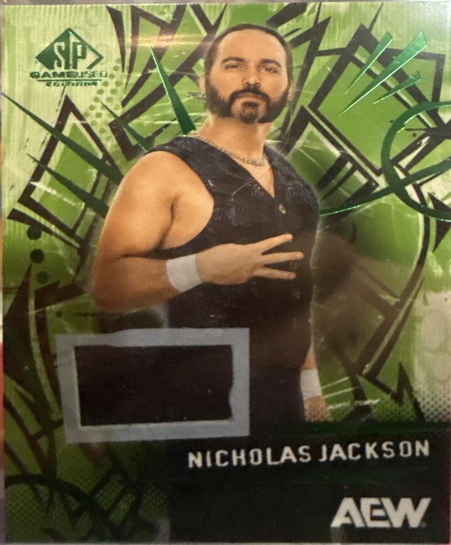 Nicholas Jackson [Green Memorabilia] #23