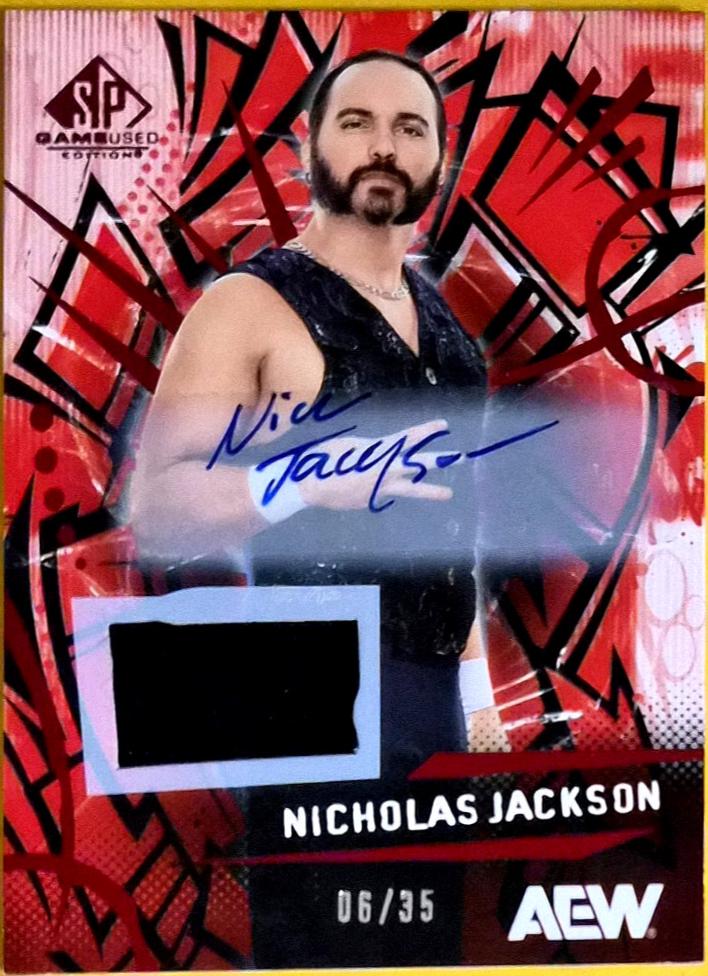 Nicholas Jackson [Red Memorabilia Autograph] #23