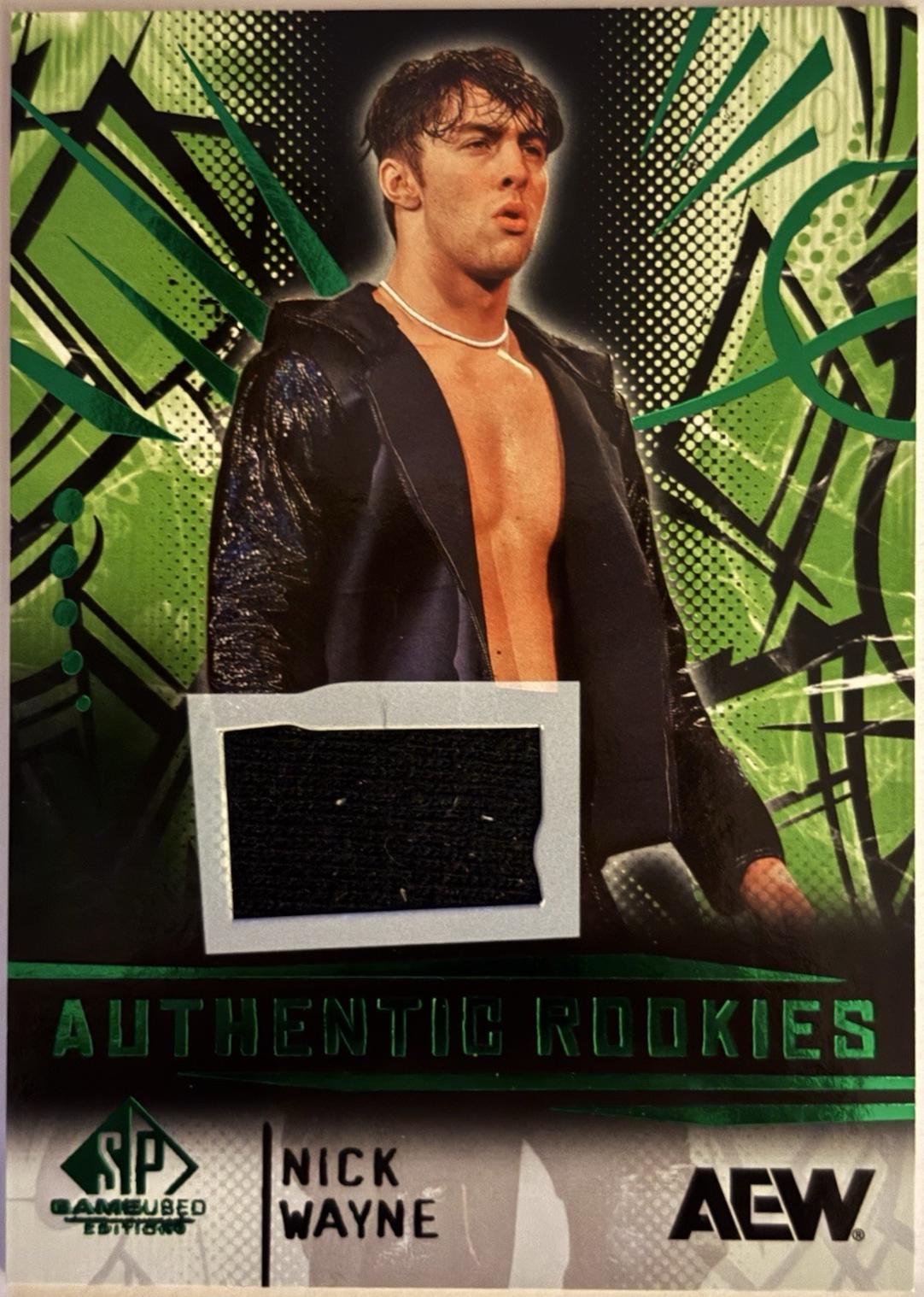 Nick Wayne [Green Memorabilia] #87