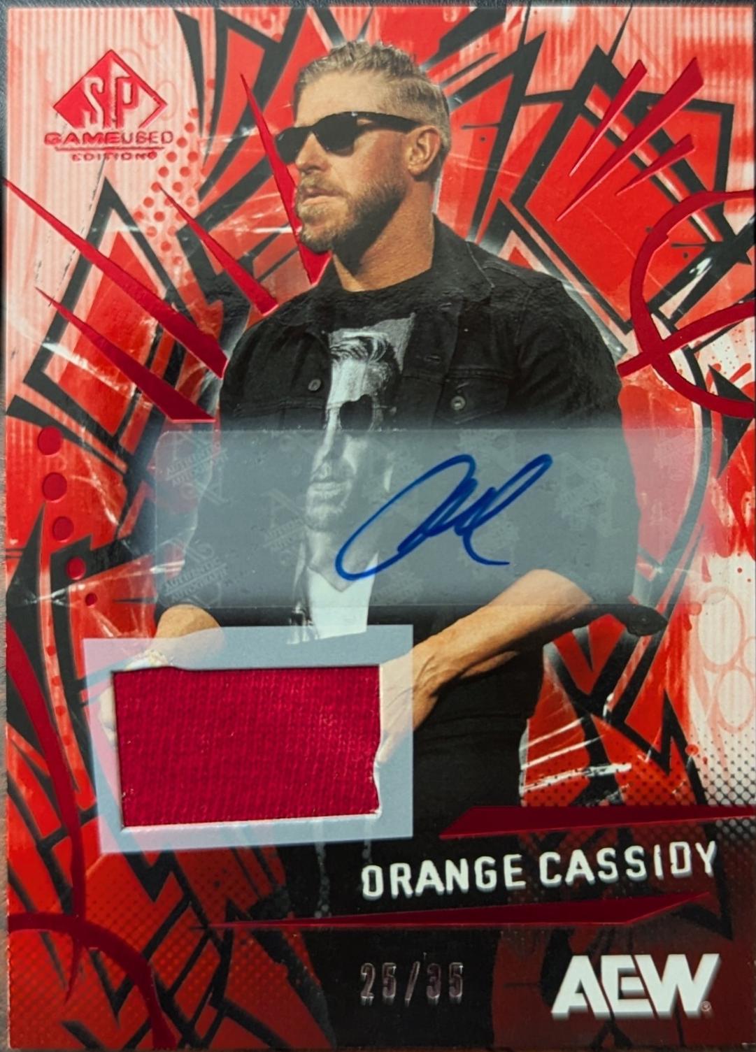 Orange Cassidy [Red Memorabilia Autograph] #22
