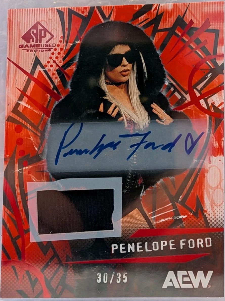 Penelope Ford [Red Memorabilia Autograph] #74