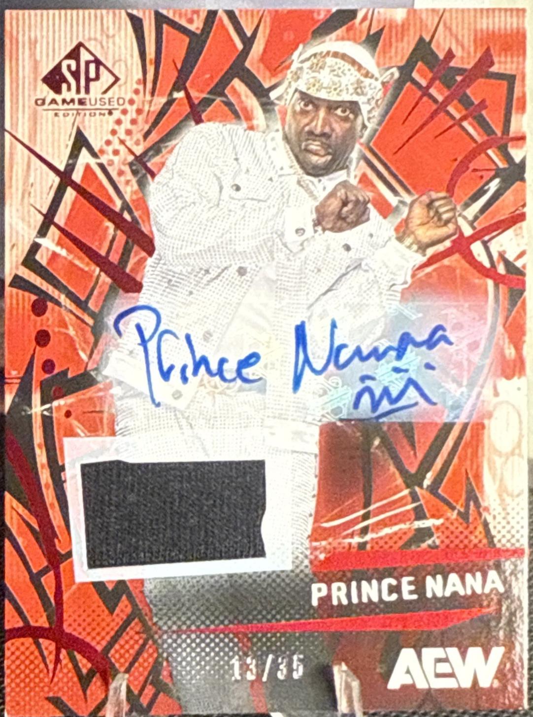 Prince Nana [Red Memorabilia Autograph] #49