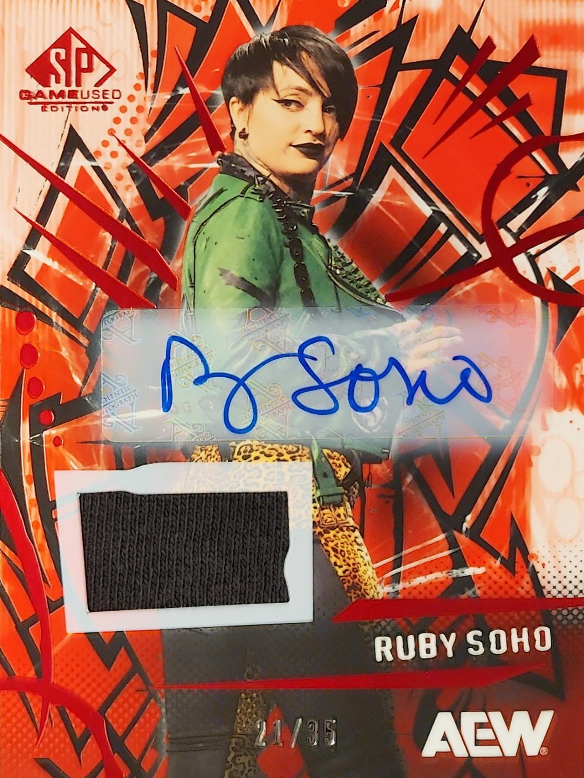 Ruby Soho [Red Memorabilia Autograph] #73