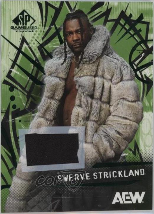 Swerve Strickland [Green Memorabilia] #50