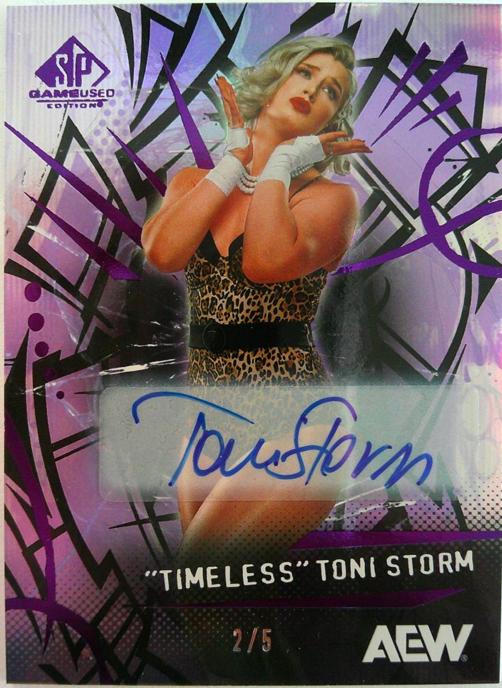 Timeless Toni Storm [Purple Autograph] #34