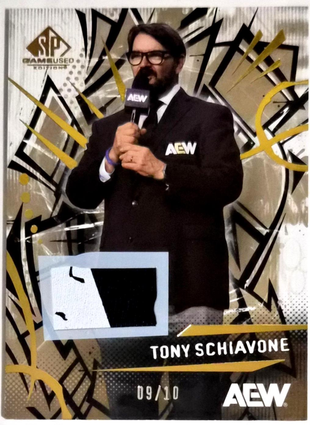 Tony Schiavone [Gold Memorabilia] #41