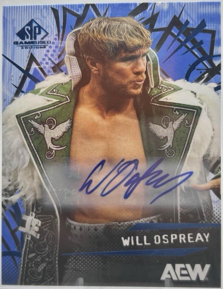 Will Ospreay SP [Green Memorabilia Autograph] #77
