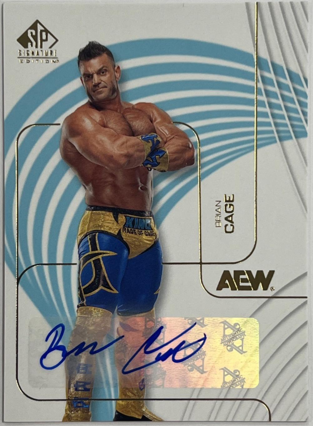 Brian Cage [Autograph] #12