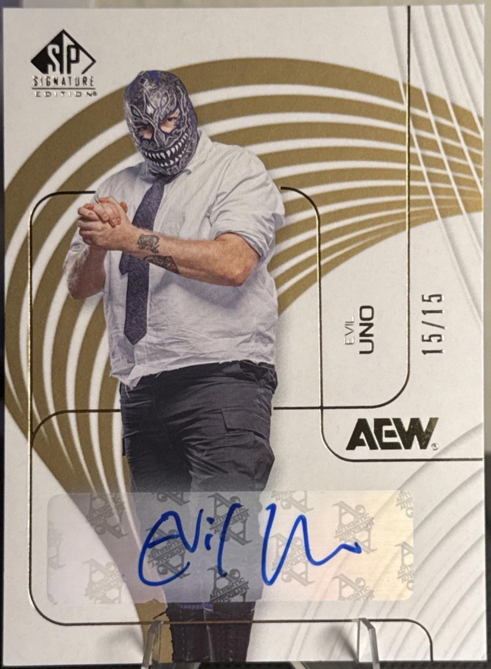 Evil Uno [Gold Autograph] #29