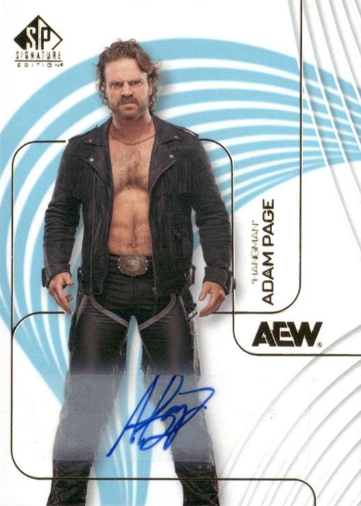 Hangman Adam Page [Autograph] #1