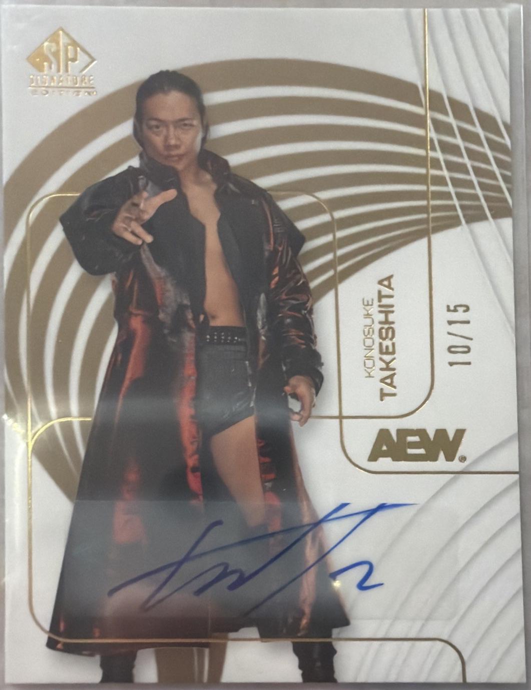 Konosuke Takeshita [Gold Autograph] #51
