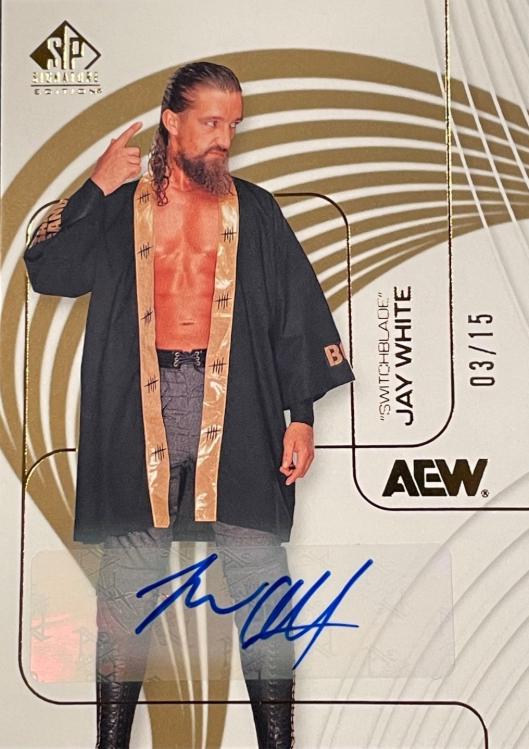 Switchblade Jay White [Gold Autograph] #38