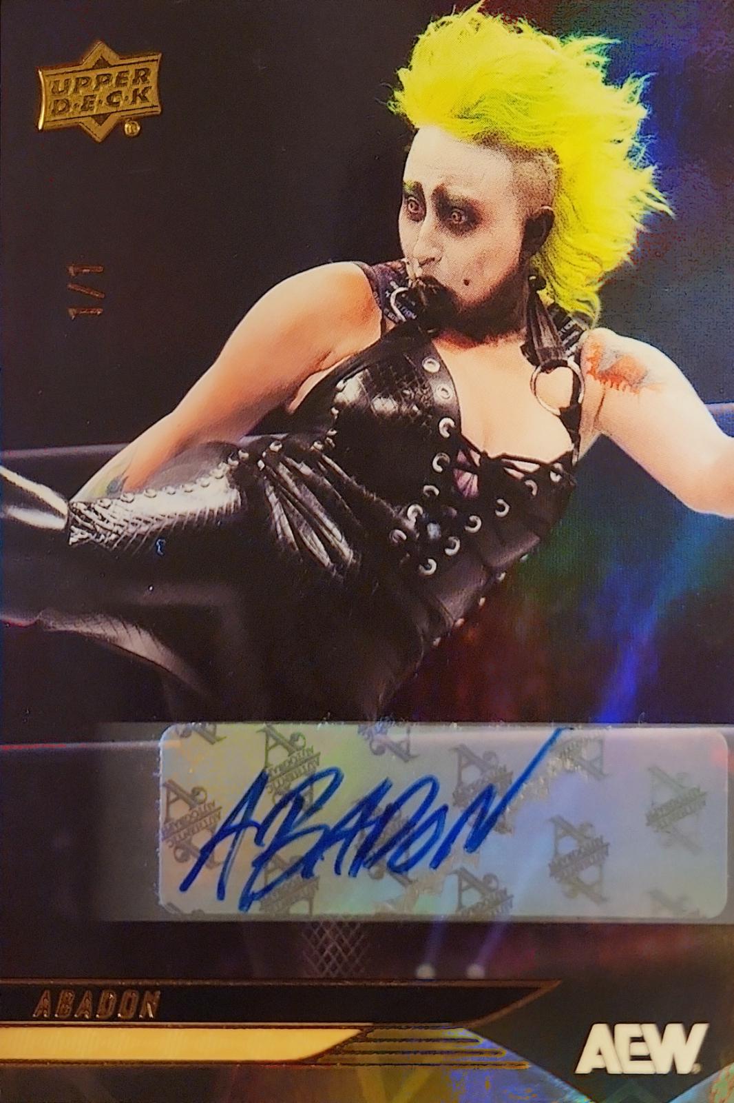 ABADON [Gold Autograph] #1